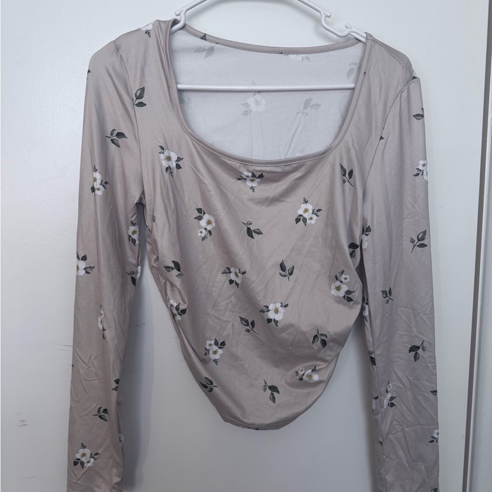 Floral Long Sleeve Top
